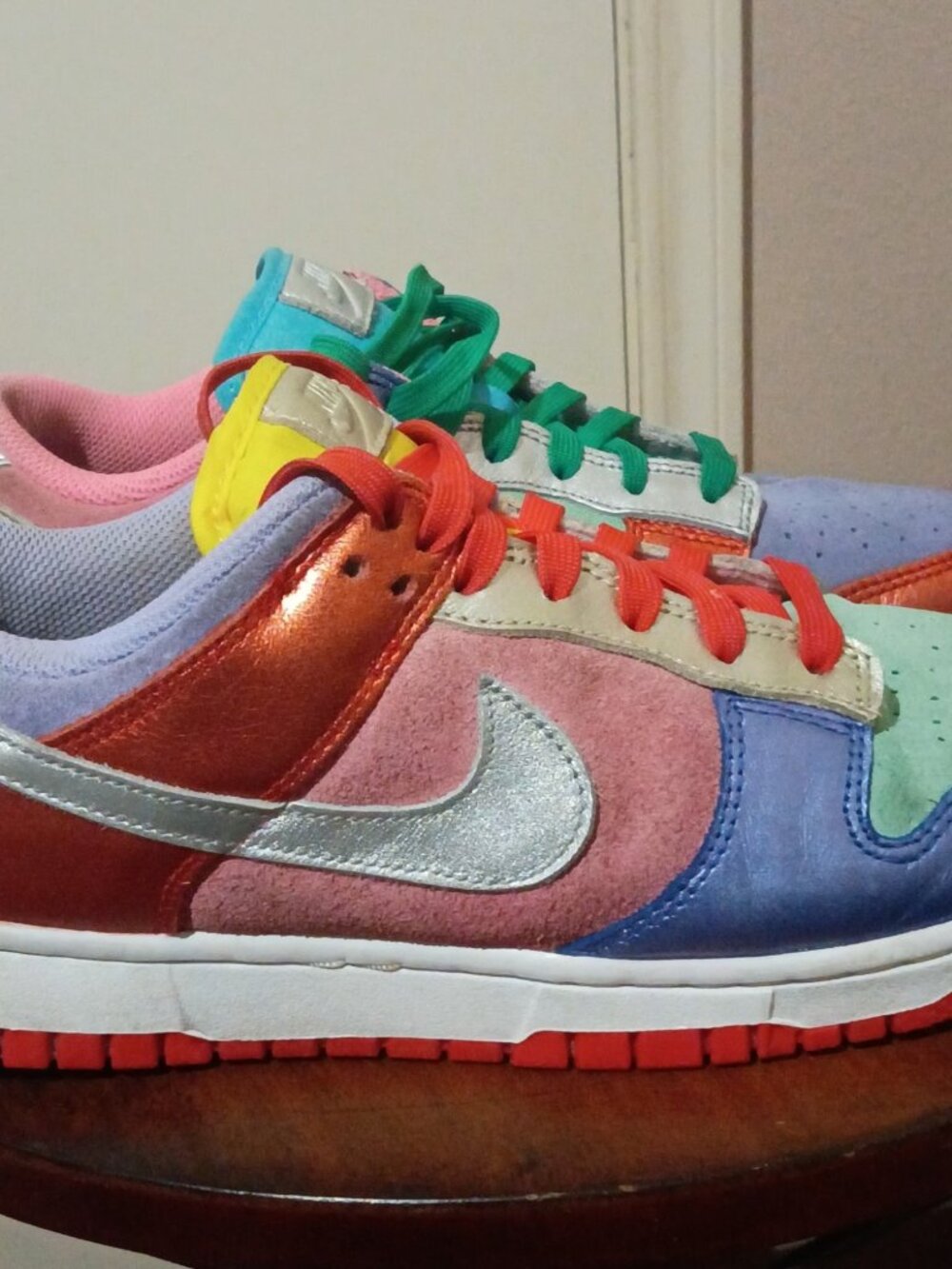 Nike Dunk Low Sunset Pulse Shoes Womens Size 9 Multicolor Sneakers DN0855-600 - Picture 13 of 13